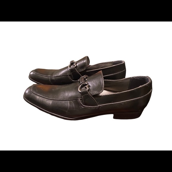 Mens Guess dress shoes size 9.5 black - Picture 3 of 5